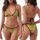 thumbnail image 3 of Balery Coffee Vintage Pijama Estampado Bikini de Dos Piezas para Mujer - Conjunto de Bikini Ajustable Sexy y Cómodo para Playa, 3 of 6