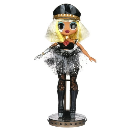 L.O.L Surprise! Omg Remix Rock Fame Queen Doll Playset, 15 Pieces