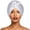 White, variant on Miaoju Adjustable Silk Bonnet Satin Curly Hair Wrap for Sleeping Women Breathable Night Turban for Small Large Short Coily, Double Layer