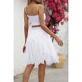 thumbnail image 4 of Tulle Skirts for Women Fairy Skirt Tutu A-Line Mesh Layered Skirts Midi Length High Elastic Waist Long Skirt White Tulle Skirt, 4 of 6