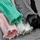 thumbnail image 4 of Calcetines de estilo mendigo rotos, calcetines hasta media pantorrilla para mujer, medias de verano de color liso que combinan con todo, calcetines de pila personalizados de estilo coreano para mujer, 4 of 6