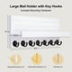 thumbnail image 2 of Portallaves de Pared Lwenki para Entrada con 7 Ganchos Blanco, 2 of 6