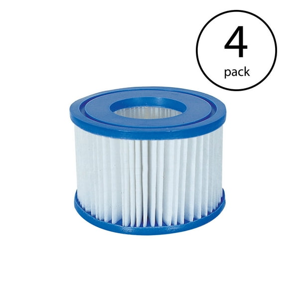 Bestway Spa Filter Pump Replacement Cartridge Type VI for SaluSpa (4 ...