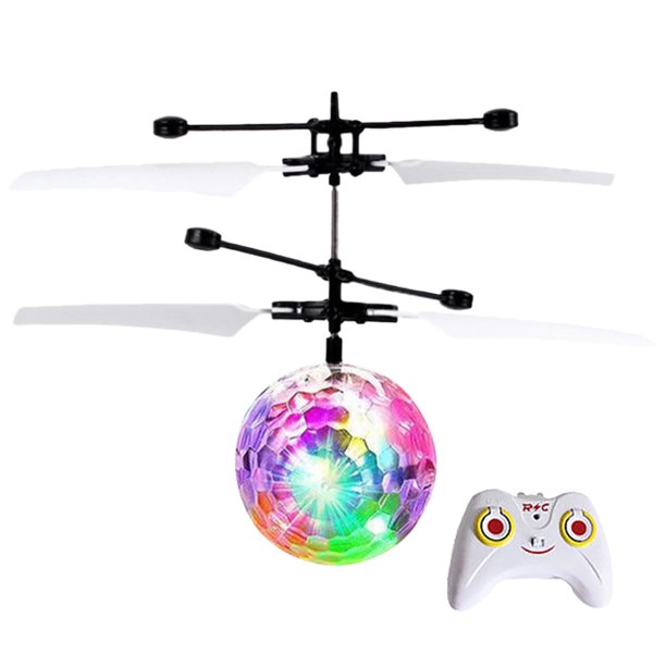 LED Flying Ball Hand Controled Orb Flying Ball Hover Mini Drone para niños adultos Hugtrwg Para estrenar