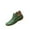 Green, variant on Willtoo Women Ankle Boots for Plantar Dressy Faux Leather Walking Shoes Comfort Fall Winter Travel Hiking Flats Green US-10（EU-43）