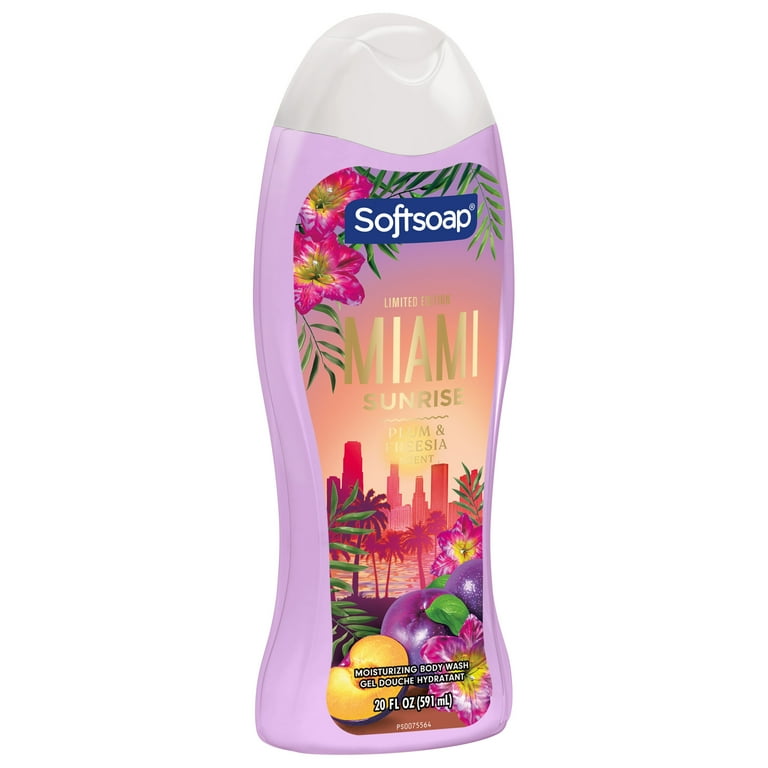 Softsoap Limited Edition Miami Sunrise Moisturizing Body Wash