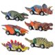 thumbnail image 1 of 6pcs/set Children Simulation Dinosaur Toy Pull Back Car Tyrannosaurus Model Toy Racing Vehicles Kids Xmas Gift, 1 of 4