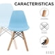 thumbnail image 4 of Set de 2 sillas Infantiles Baby Gaon Diseño Eames Etapa preescolar azul GN-KEC01, 4 of 9