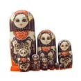 thumbnail image 4 of Muñeca apilable de 10 capas perfecl Muñecas anidadas Matryoshka de madera decoración de habitación infantil, 4 of 8