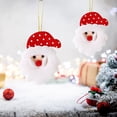 thumbnail image 1 of Christmas Deer Snowman Christmas Tree Decoration Pendant Santa Pentagram Small Hanging Ornaments, 1 of 9
