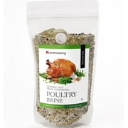 Aromasong Turkey Brine - 100% Natural - 2 LB - For Wet & Dry Brining. (Herbs De Provence Flavor)