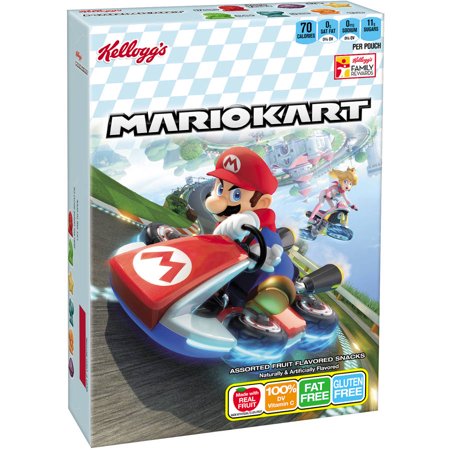 - (2 Pack) Kellogg Super Mario Fruit Snacks, 8 oz, 10 Ct