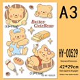 thumbnail image 1 of New Cartoon Butter Bear Personalized Stickers Electric Car Motorcycle Body Decoration Stickers Laptop Suitcase Stickers, 1 of 1