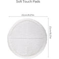 thumbnail image 3 of Tampons de Rechange pour Balai Bissell 2124 2039A Spinwave (2 Tampons Doux + 4 Tampons à Récurer), 3 of 5