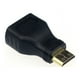 thumbnail image 1 of Conector adaptador mini HDMI macho tipo C a hembra tipo A para TV 3D, 1 of 2