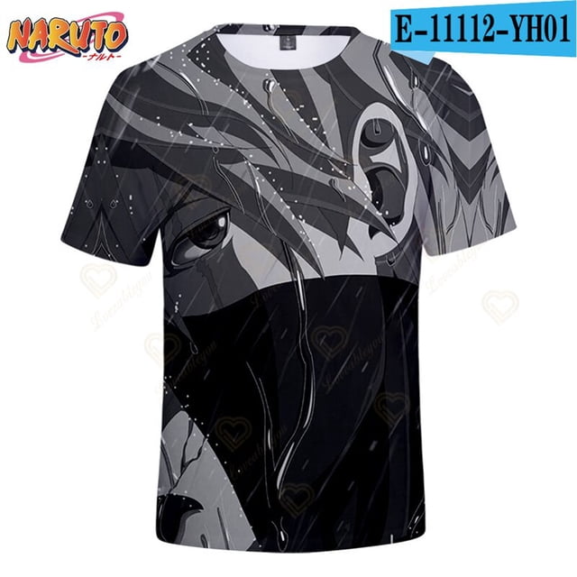 Anime Uzumaki Naruto Summer Men Women Children T-shirt 3D Short Sleeve Print T Shirt Breathable Tops Cool Streetwear TeeXS Gao Jinjia LED