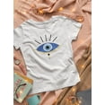 thumbnail image 3 of Eye Talisman Shaped T-Shirt Women -Image by Shutterstock, Female Small, 3 of 4