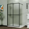 thumbnail image 5 of Resenkos Shower Enclosure Door,Shower Stall Door,34" X 72" Shower Screen Door Frost Tempered Glass, 5 of 7