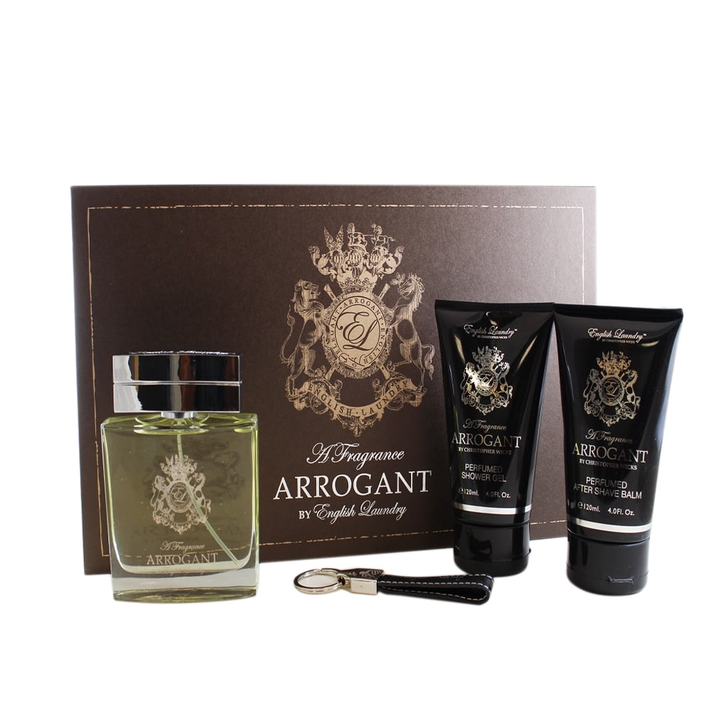 English Laundry Arrogant 4 Pc. Gift Set ( Eau De Toilette Spray 3.4