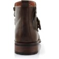 thumbnail image 5 of Ferro Aldo Dalton MFA606322 Brown Color Men's Ankle Boots With Zip Up Boot Design and Classic Buckle Detailing Dress Boots For Work or Casual Wear, 5 of 7