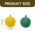 thumbnail image 2 of Pedty 3 Fruit Fly Balls,Sticky insect Ball Fruit Fly Trap Green 3Pcs,2/3/4Pcs Hanging Flyball Sticky Fruit Flower Pot Outside Balcony Garden Fruit Fly Yellow Green Fly Fruit Fly Melon Fruit Fly, 2 of 6
