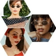 thumbnail image 5 of FEISEDY Vintage Small Round Sunglasses Retro Slender Metal Frame Candy Colors B2422, 5 of 11