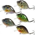 thumbnail image 4 of Dr.Fish Fishing Lure Shallow Diving Rattling Crankbait Hook Bass Bait Tackle, 4 of 4