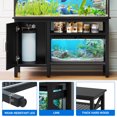 thumbnail image 5 of Dextrus 55-75 Gallon Heavy Duty Metal Fish Tank Stand with Storage,Ideal for Fish Tanks, Turtle Tanks, 5 of 5