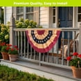 thumbnail image 2 of Briarwood Lane Tea Stained Patriotic Bunting 48" X 24, 2 of 9