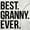 White, variant on Best Granny Ever Grandma Grams Mother Women's Plus Size Graphic Tee Brisco Brands 2X