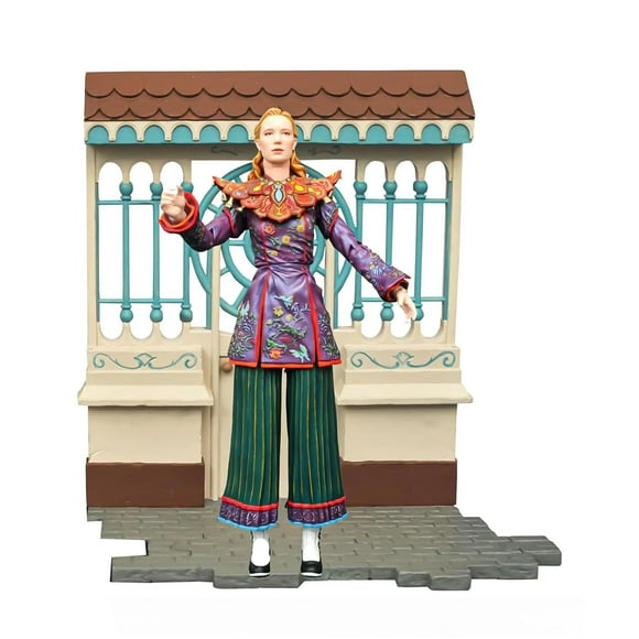 Figura de acción Diamond Select Toys Alicia a través del espejo Alicia, 18 cm