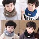 thumbnail image 3 of Kids Girls/Boys Winter Knitted Scarf Double Layer Chunky Neck Warmer Infinity Wrap Snoods Soft Acrylic Snow Outdoor Freeshipping, 3 of 4