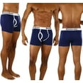 thumbnail image 2 of ToBeInStyle Men's Pack of 6 Cotton-Spandex Blend Boxer Briefs, 2 of 6