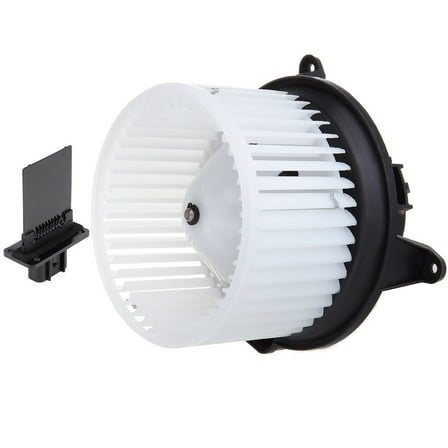 cciyu HVAC Blower Motor Heater Blower Motor and HVAC Resistor Blower Motor Module fit for 2004-2008 for Ford F-150,2006-2008 for Lincoln Mark LT