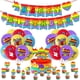 thumbnail image 1 of Kit de globos de látex con pancarta para fiesta de cumpleaños, 39 globos, 1 of 4