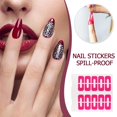thumbnail image 1 of 10 pegatinas en forma de U para uñas, protector de esmalte de uñas a prueba de derrames (rojo) Likrtyny Cuidado Belleza, 1 of 6