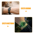 thumbnail image 4 of "2pz Pulseras Para Parejas De Sol Y Luna Brilla Oscuridad Belug Negro/blanco ", 4 of 5