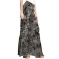 thumbnail image 3 of Made by Johnny Women's Chic Tie Dye Palazzo Pants XXXL BROWN, 3 of 6