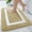 Beige, variant on Smiry Luxury Microfiber Bathroom Rug Mat 16"x24" Soft Absorbent Bath Rug Non-Slip Plush Shaggy Bath Carpet,Grey