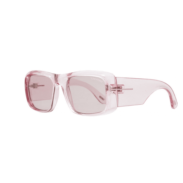 Tom Ford Tom Ford Rectangular Sunglasses Tf731 Aristotle 72y Transparent Pink 56mm Ft0731 Walmart Com Walmart Com