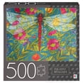 thumbnail image 1 of Puzzle de 500 pièces avec effet métallisé, Libellule rouge, 1 of 4