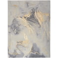 thumbnail image 2 of Nourison Prismatic Modern Abstract Grey/Gold 3'9" x 5'9" Area Rug, (4x6), 2 of 8