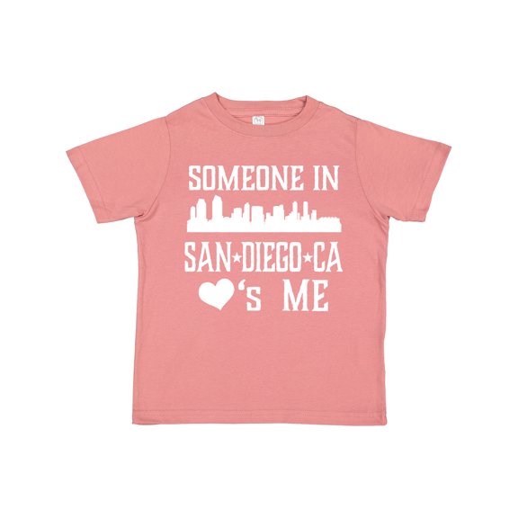 Inktastic San Diego Someone Loves Me Skyline Boys or Girls Toddler T-Shirt