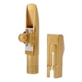 thumbnail image 1 of Portavoz de Saxofón, Latón Brillante es El Reemplazo de Boquilla de Saxo de Latón Chapado Con Esmalte Con Esmalte para El Rendimiento, 1 of 7