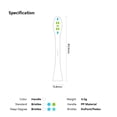 thumbnail image 2 of 2PCS Replacement Brush Heads For One Automatic Electric Standard Cleaning Tooth Brush Heads, 2 of 7