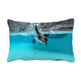 thumbnail image 1 of Ocean Antarctic Penguin Science Nature Picture Throw Pillow Lumbar Insert Cushion Cover Home Decoration, 1 of 3