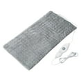 thumbnail image 1 of Clearance! Pedty Womens Fuzzy Blanket Electric Heated Throw Blanket Home Comfort 1Pc Electric Heating Neck and Shoulder Heating Pad Electric Heating Vest Heating Shawl Electric Blanket Grey, 1 of 7