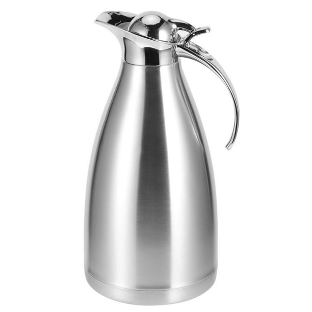 High Quality Double Wall Glass Liner Coffee Dispenser with Pump for Family  1.5L - China Vacuum Flask and Metal Flask price