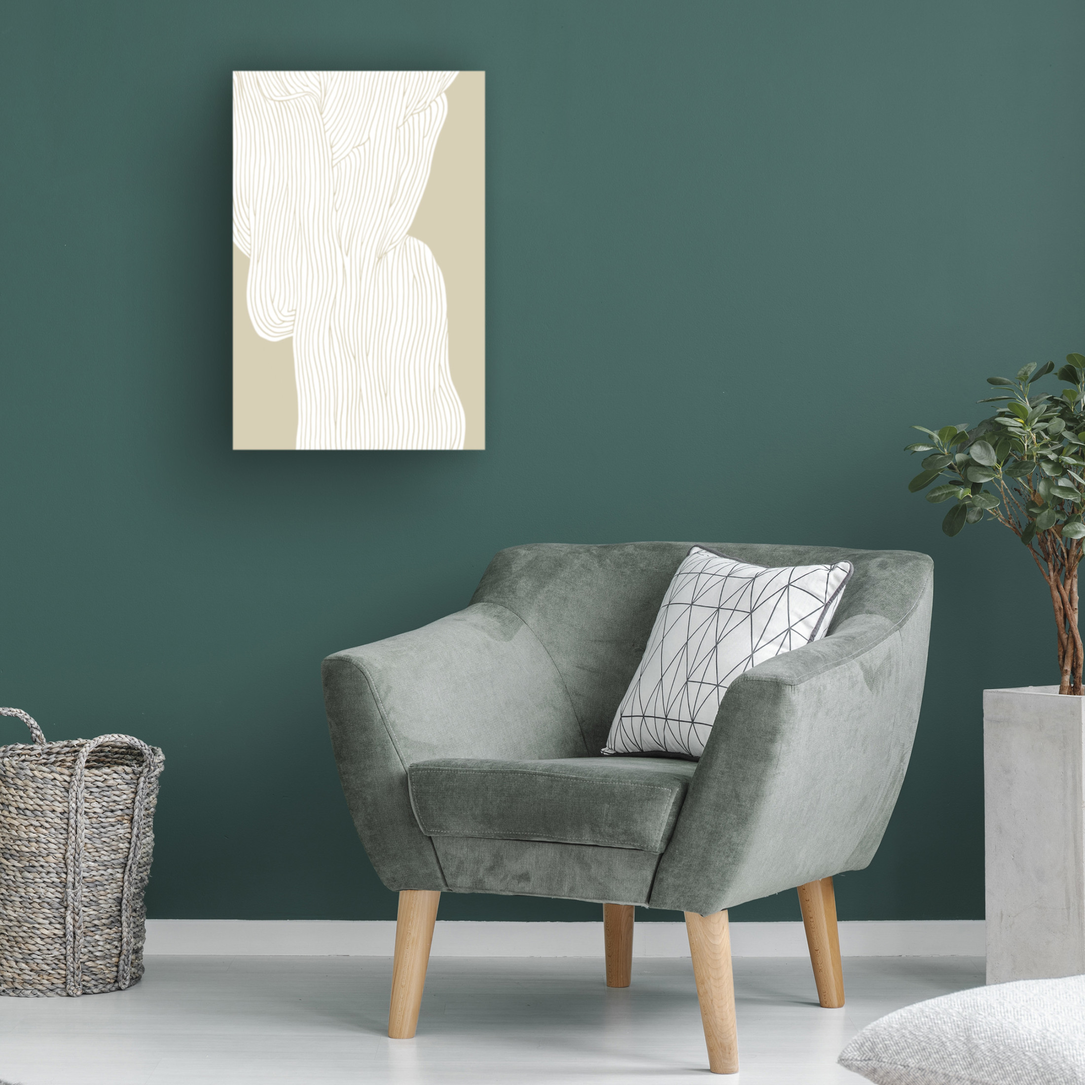 Trademark Fine Art Treechild   Fibers No 5 Canvas Wall Art
