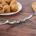 thumbnail image 6 of Shell Remover Nut Cracker Convenient Nutcracker Opener Portable Silver Walnut Opener Zinc Alloy Hazelnut Tongs, 6 of 9